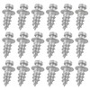 ZZLZX 40PCS Concealed Quick Assembly Cabinet Closet Fastener Double Head