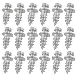 ZZLZX 40PCS Concealed Quick Assembly Cabinet Closet Fastener Double Head Screw Hanger Picture Hanging Nails Small Head Picture Decorative Nail Hook for Drywall, Silver
