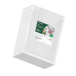 Bonsenkitchen Vacuum Sealer Bags, 200 pcs 8"W x 12"H, BPA-Free, Commercial Grade, Thick Embossed Bags for Food Storage & Sous Vide Cooking, Food Safety