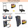 Platform Truck Folding Hand Truck 330 LB Heavy Duty Utility