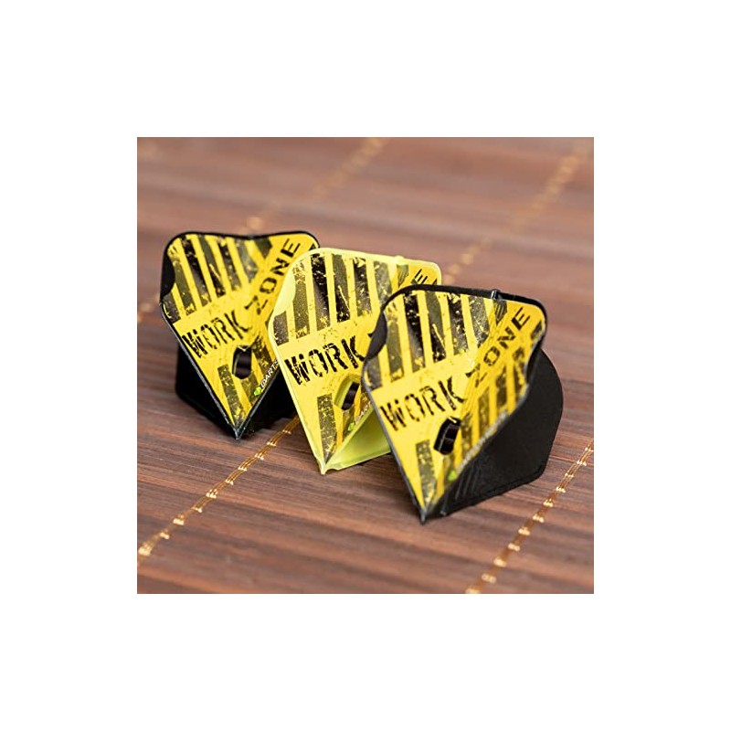 L-Style Champagne Flight Kami Work Zone Standard Colour Neon Yellow