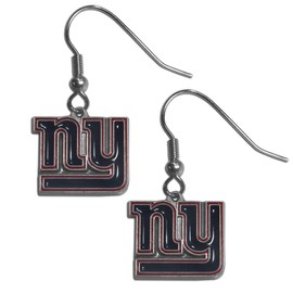 Siskiyou Sports New York Giants - arete colgantes para mujer, zinc, talla única, color del equipo