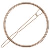 Lady Jayne Metallic Round Clip