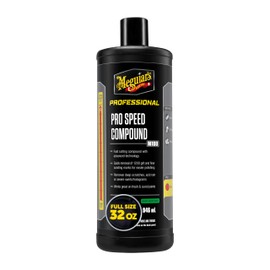 Meguiar’s Pro Speed Compound M10032 - Fast-Cutting Compound for Heavy Scratch and Swirl Removal - Professional Car Polish - Compound That Removes up to 1200 Grit Sanding Marks, 32 Oz