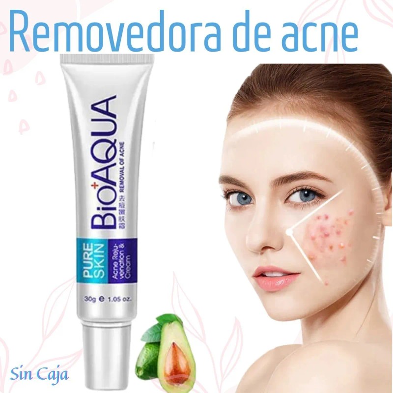 Bioaqua Acne Cream Reduce Cicatrices Poros Grasa Cuidado Continuo