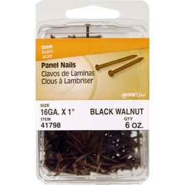 The Hillman Group 41798 Panel Nail, 1-Inch, Black Walnut