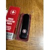 WENGER Swiss Executive Knife - Black Knife File Tweezers New