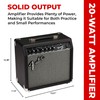Fender Frontman 20G Guitar Combo Amplifier - Black Bundle with