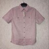 Flag and Anthem Button Down Dress Shirt Mens Size S