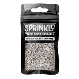 SPRINKLY - Glimmer Strands (No E171) - Silver - 30g