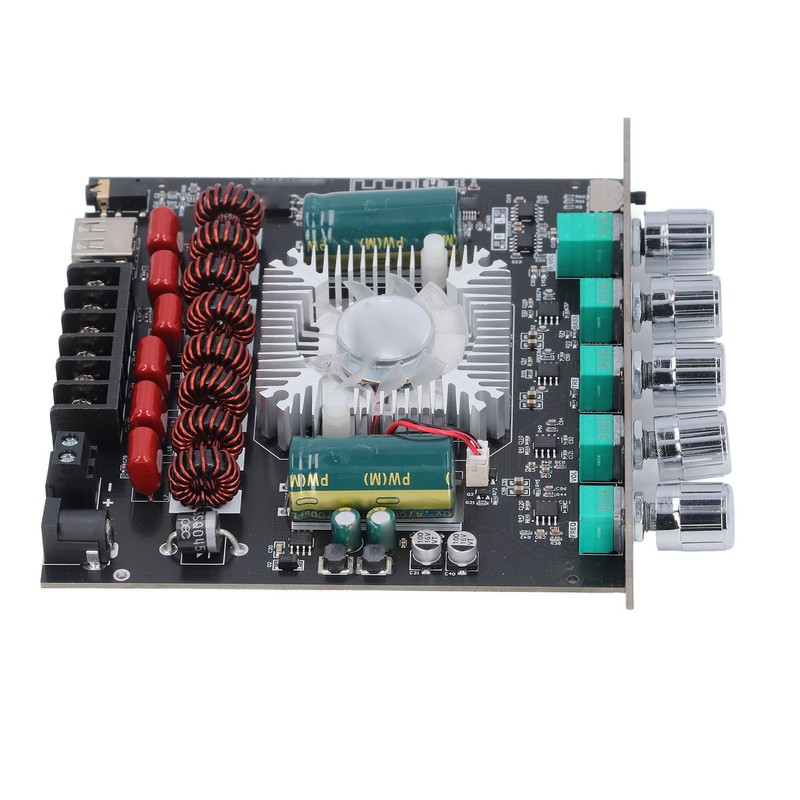 ZK AS21 Bluetooth Amplifier Board Dual Channel TPA3255 Chip 220Wx2