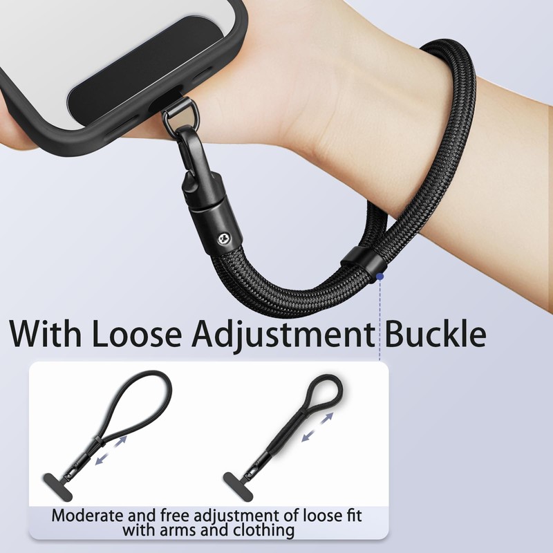 Lamiishop Phone Wrist Strap, Wrist Strap for Phone with Patch,