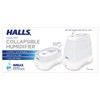 Crane x HALLS Collapsible Cool Mist Humidifier for Bedroom and