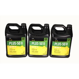 John Deere Original Equipment (3 GALLONS) Plus-50 II SAE 10W-30 Engine Oil - TY26668