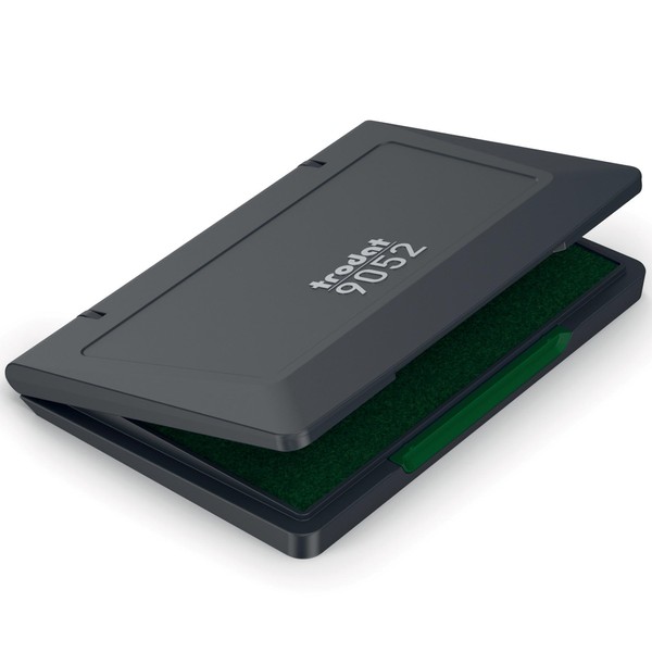 Trodat Stamp Pad 9052, Green, for Manual Stamps – Size