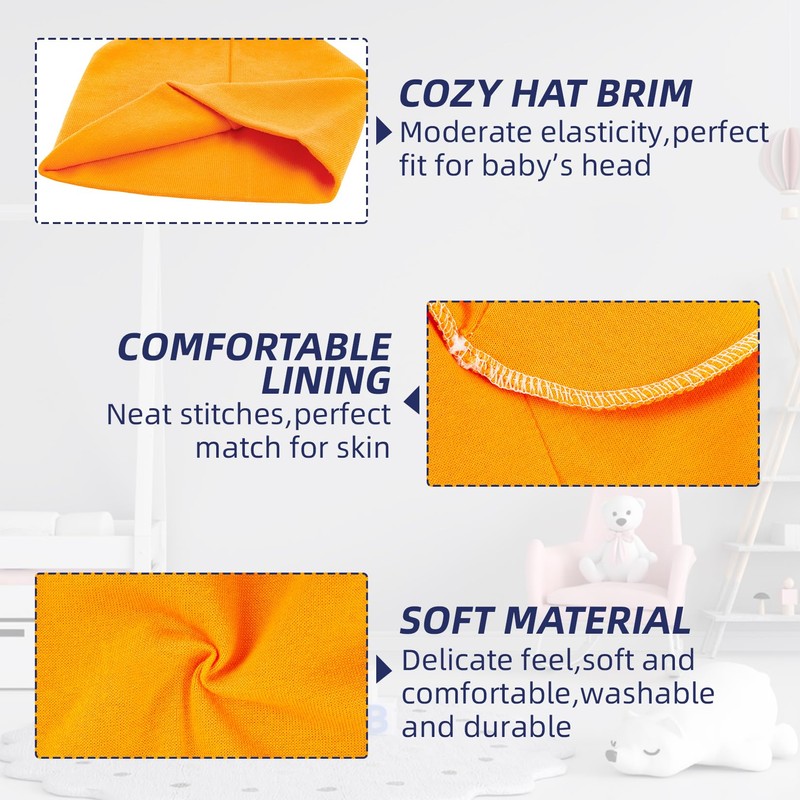 Century Star Baby Beanie Hats Newborn Infant Toddler Beanies for