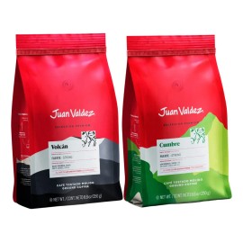 Café Juan Valdez 2 Pack Cumbre Y Volcan Molido 250g C/u