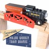 Playtime Express Train Set | 12-Piece Wooden Train Box |