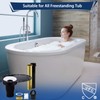 Upgrade Freestanding Tub Drain Rough-in Kit for Freestanding Bathtub, with
