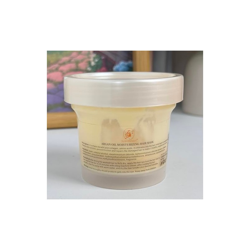 Mascarilla Capilar De Colágeno, Mascarilla Capilar Reparadora Y Acondicionadora Con
