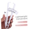 Gatuida 6pcs Measurement Device Handheld Skinfold Caliper Fat Calipers for