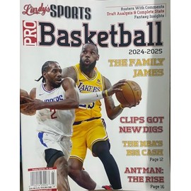 Lindy's Sports Pro Basketball Magazine 2024-2025, Fantasy Insights, The Family James, Clips Got New Digs