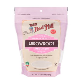 Bob's Red Mill Arrowroot Starch, 16oz (Pack of 4) - Non GMO, Vegan, Paleo Friendly, Kosher