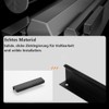 Kisstta Concealed Drawer Handle, Hidden Cabinet Handles, Concealed Black Handle