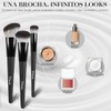 Start Makers Brochas Maquillaje Set Base Contorno Corrector Herramientas Angulares