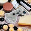 Cooling Gel Eye Mask with Plush Lined Back - Hot