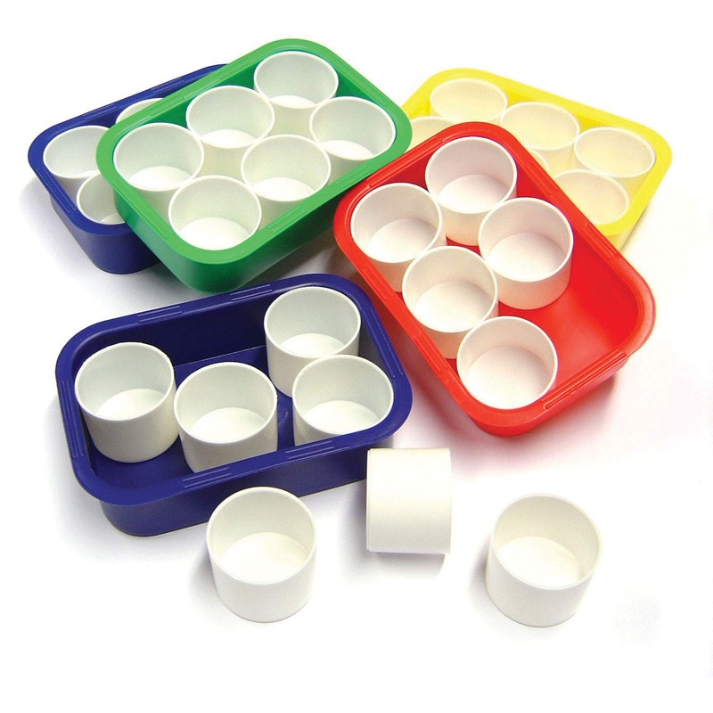Baker Ross Paint Pot Trays 17cm x 12cm