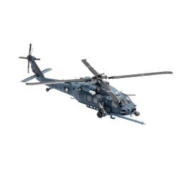 S14 Aviation Fighters 1/100 HH-60G Pave Hawk U.S. Air Force 83rd Expeditionary Rescue Squadron "PEDROS" Bagram Airfield, Afghanistan Painted Diecast Model