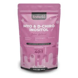Suplemento Myo-Inositol D-Chiro Sin Sabor 150g Vegano Libre de Gluten                                                                                 
