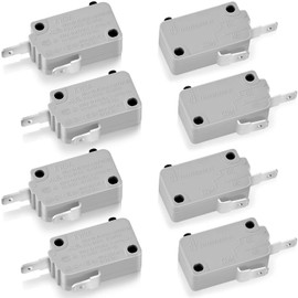 Interruptor de puerta de horno microondas KW3A normalmente abierto normalmente cerrando interruptores (8)