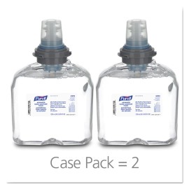 GOJO, GOJO|PURELL Purell 539202CT 1200 mL TFX Foam Instant Hand Sanitizer Refill -  WHT (2/CT) New