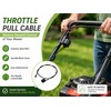 Lawn Mower Zone Control Cable for Engine Repair – Stainless