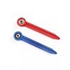 Mini Compass 목공 원형 그리기 고 조정 눈금자 마커 측정 정밀 가능한 [미니 컴퍼스 블루] Woodworking Circular Drawing Protractor Ruler Marker Measurement Precision Possible [Mini Compass Blue]