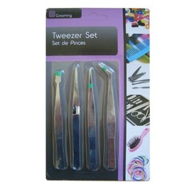 TWEEZERS PACK OF FOUR / TWEEZERS ASSORTED PACK
