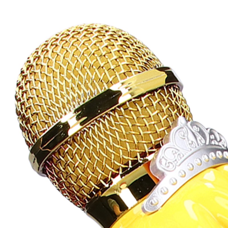 Children Microphone Cute Cartoon Exquisite Girls Wireless Bluetooth Microphone Toy