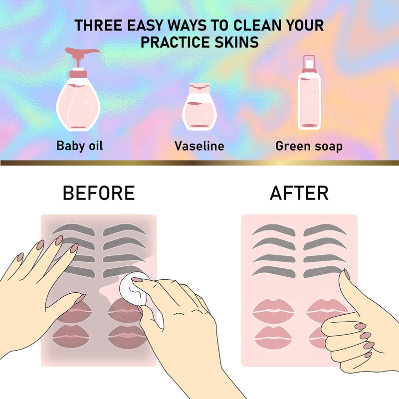 PMU LA - Pieles de práctica de microcuchilla preformadas de