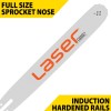 Laser Forestry master bar 16" Chainsaw Bar 3/8LP x .050