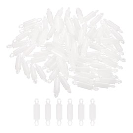 PATIKIL 200PCS PCB Board Isolation Column, Nylon Reverse Locking Circuit Board Clips Standoff Double Head Insulation Bracket Support Height 8mm /0.31"