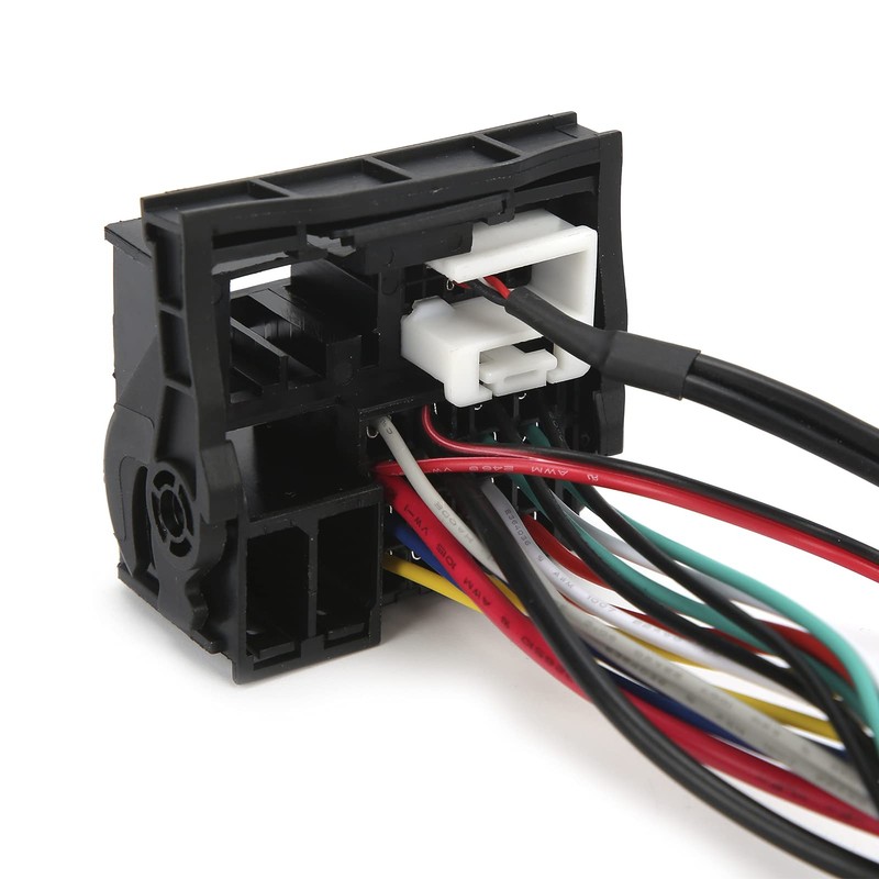 Qiilu 12 Pin 12V Bluetooth Aux Input Cable Aux In