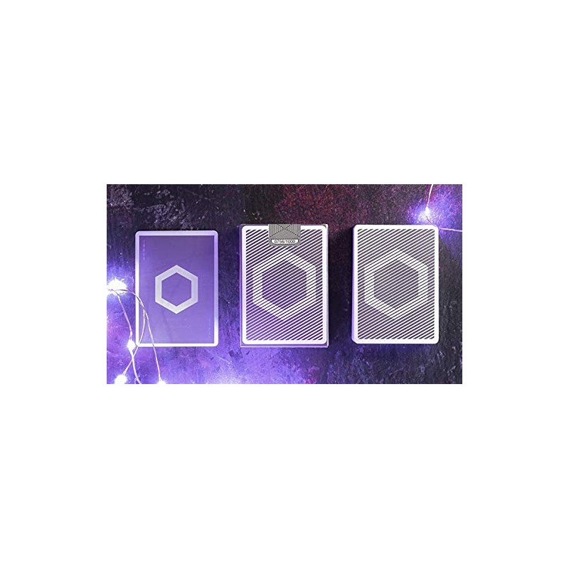 KOOMA Mono-Hexa Chroma (Numbered Seal) Playing Cards & Clear Protective