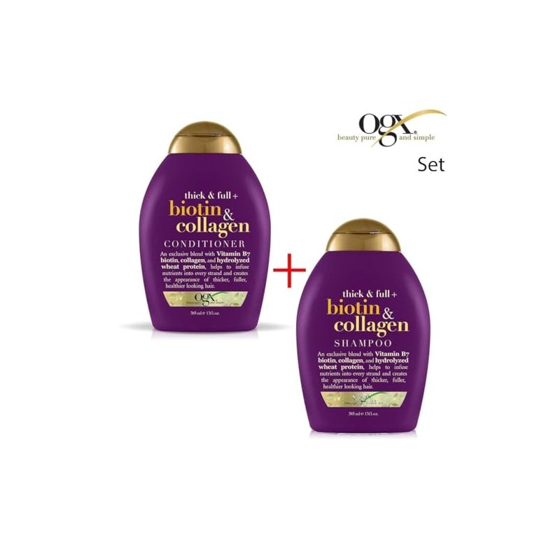 OGX® (Formerly Organix) Thick and Full Biotin Collagen Shampoo 385