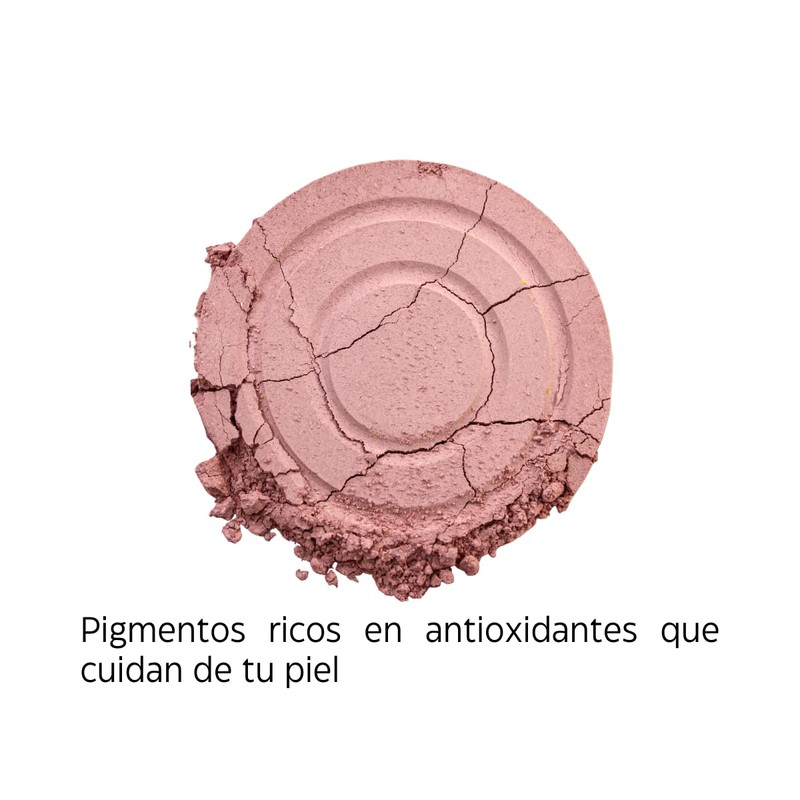 Rubor en polvo mate piel grasa/mixta, blush multiusos, larga duración