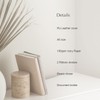 Mal Paper Daily Goal Setter Planner - Grey, 6 Month