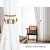 Hangtty Curtain Tiebacks Magnetic Rope Tie Backs Handmade Curtains Holders