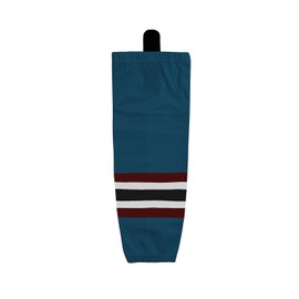 CHKEYS Hockey Sock Professional Ice Hockey Team Training Socks for Junior To Senior Youth Adult, 3st17-blue, X-Large