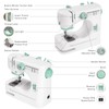 Sewing Machine for Beginners, Sewing Kit for Adults, Portable Mini
